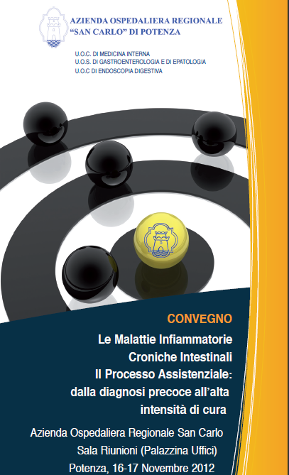 Convegno "Le malattie infiammatorie croniche intestinali, il processo assistenziale: dalla diagnosi precoce all'alta intensità di cura"