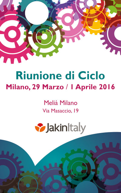 Riunione di ciclo JAKINITALY